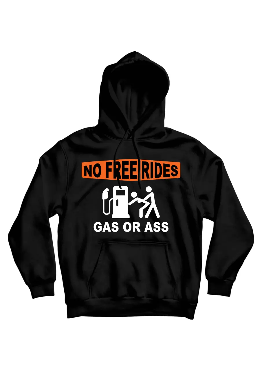 NO FREE RIDES HANORAC